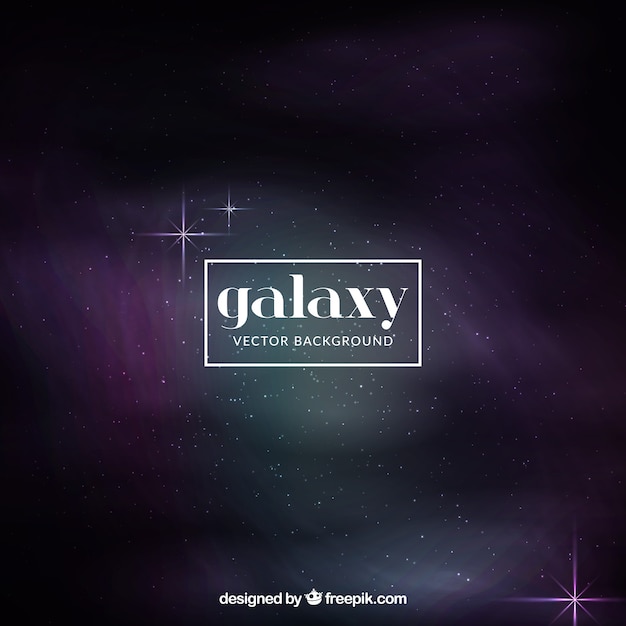 Dark galaxy background