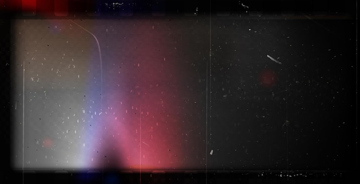 Free Vector dark grainy texture overlay with scratch and dust