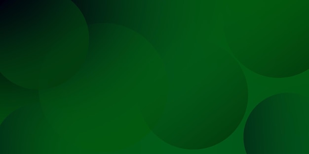 Dark Green Abstract Background