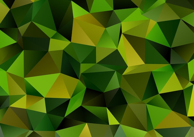 Dark low poly abstract design background