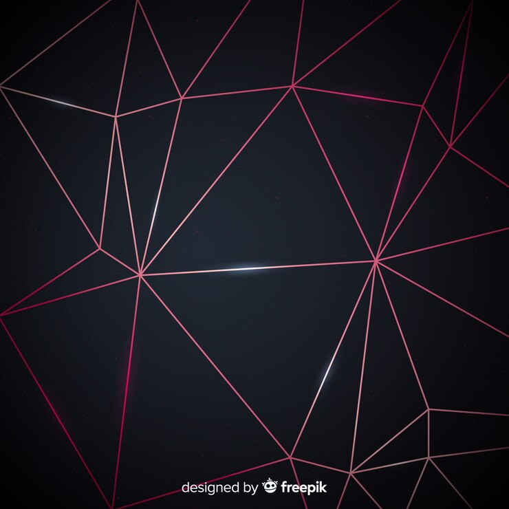 Free Vector dark polygonal background elegant style