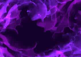 Free vector dark purple hand painted alcohol ink background