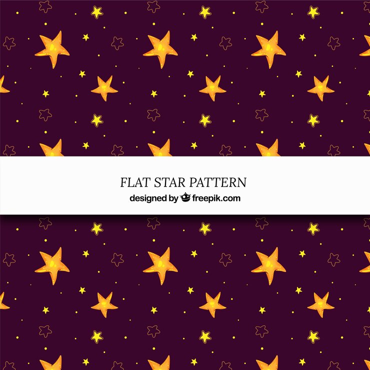 मुफ़्त वेक्टर dark red star pattern