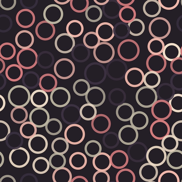 Dark rings pattern