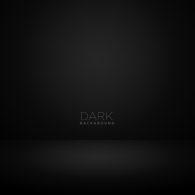 Dark studio background vector design