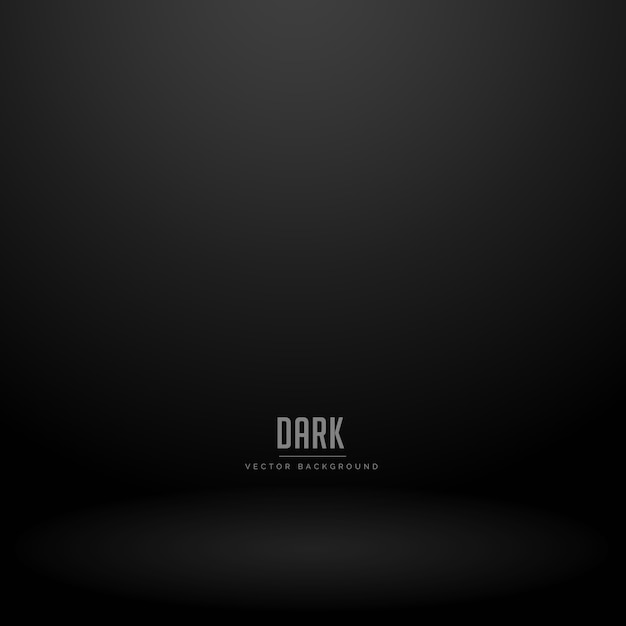 Free vector dark studio room vector background