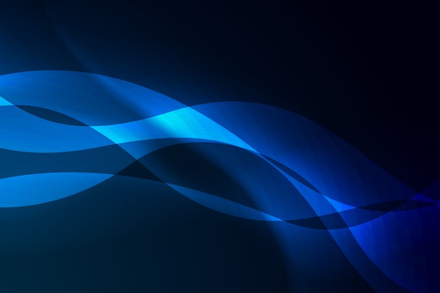 Free vector dark wavy background wallpaper