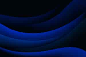 Free vector dark wavy background