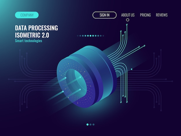 Analisi dei dati per l'elaborazione di big data computing, flusso di informazioni, laboratorio di scienze digitali