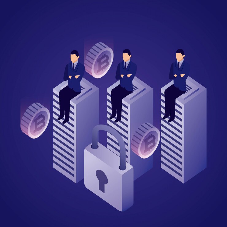 Free Vector data network businessman 