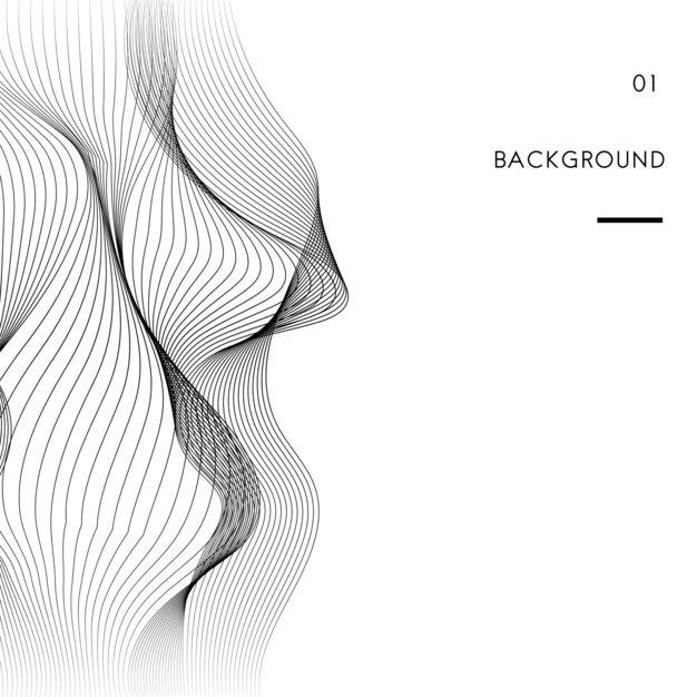 Data visualization dynamic wave pattern vector