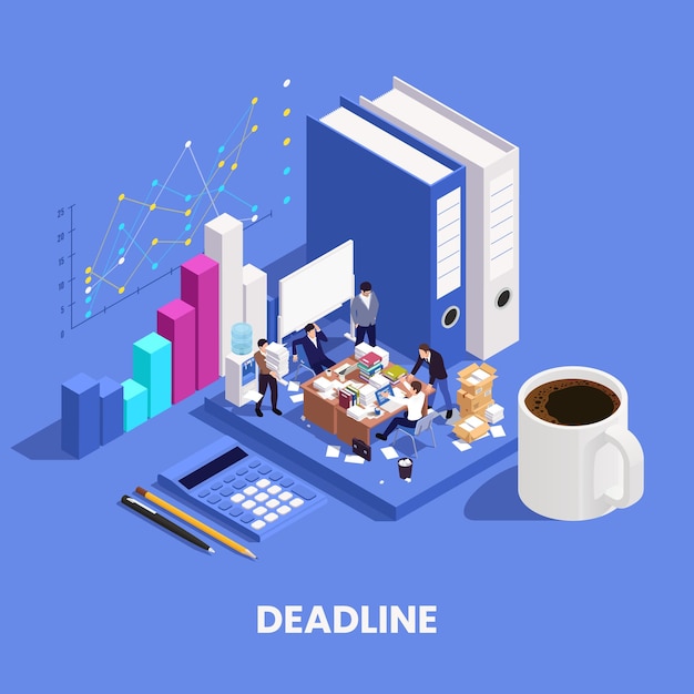 Deadline isometric composition