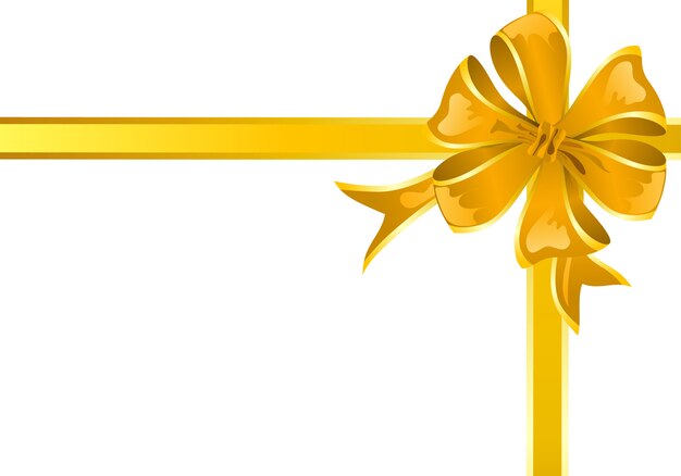 Decorations Frame With Bow And Ribbons Vector Premium Download