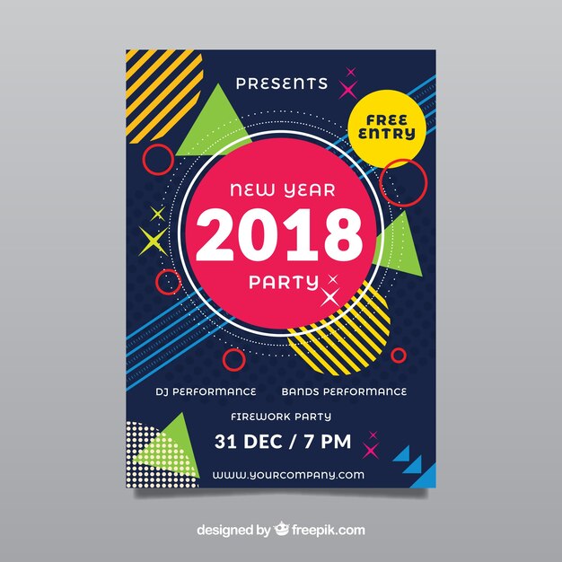 Декоративный календарь 2018 года
