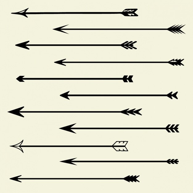 Decorative arrows collection