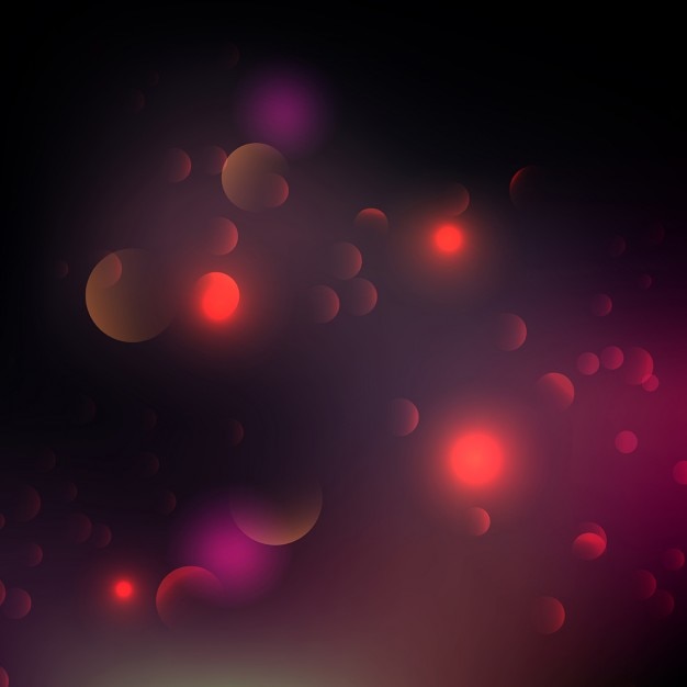 Decorative background with bokeh lights design