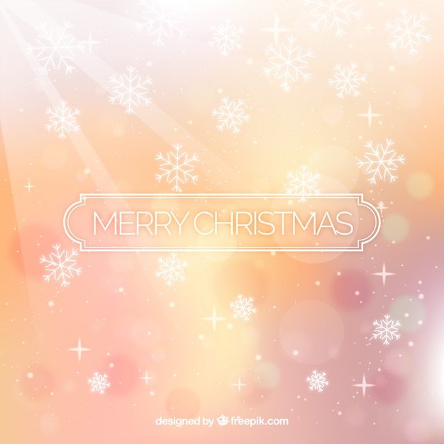 Free vector decorative christmas background