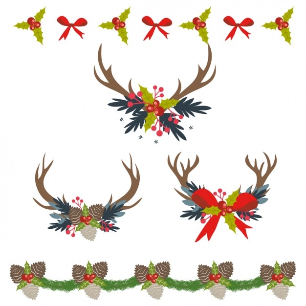 Decorative christmas elements