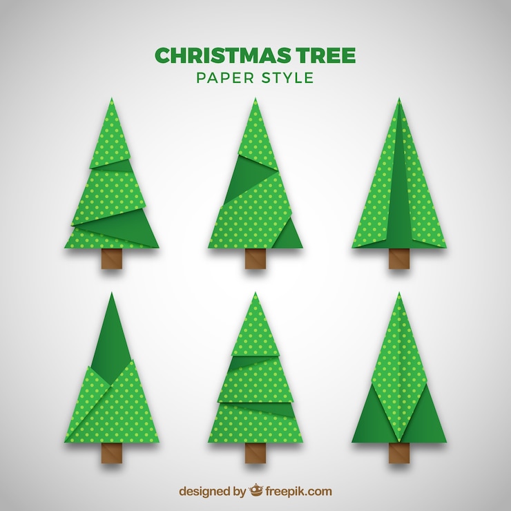 Free Vector decorative christmas tree