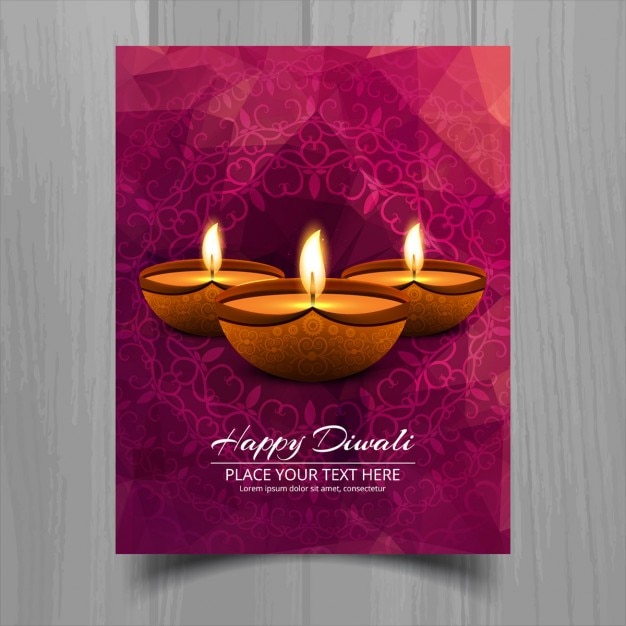 Brochure felice diwali