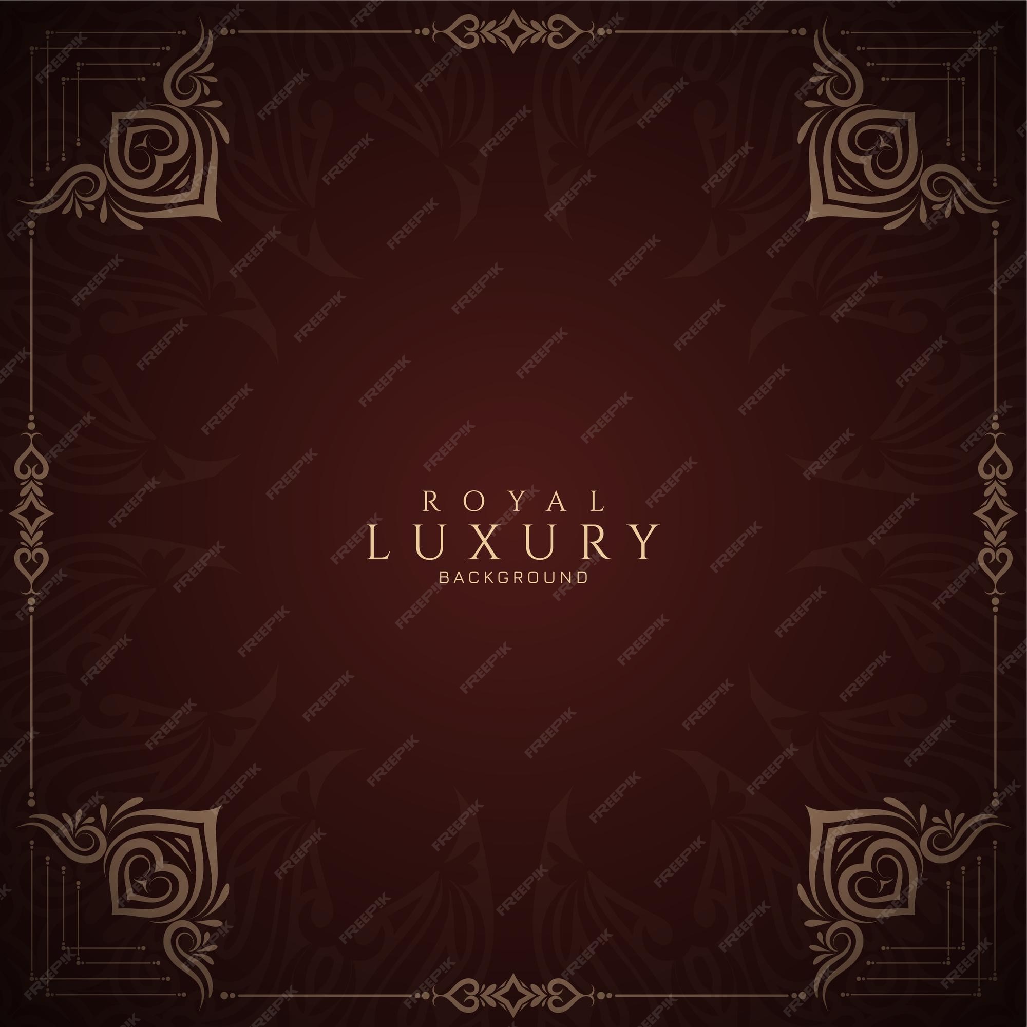 Free Vector | Decorative elegant royal decorative frame background