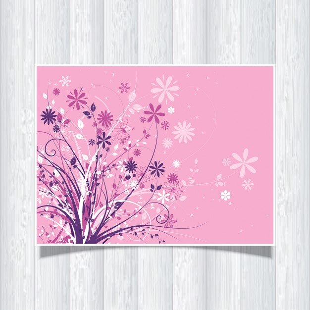 Free Vector decorative floral background