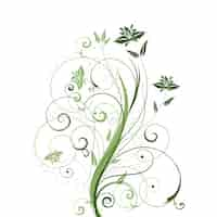 Free vector decorative floral design