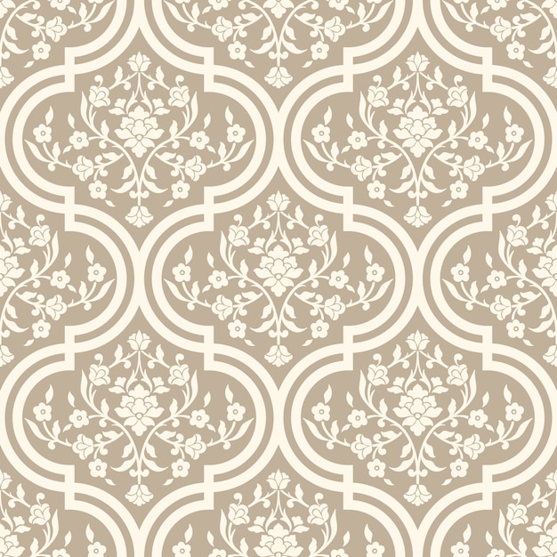 Free vector decorative floral pattern