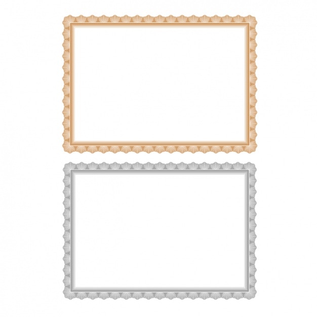 Free vector decorative frames collection