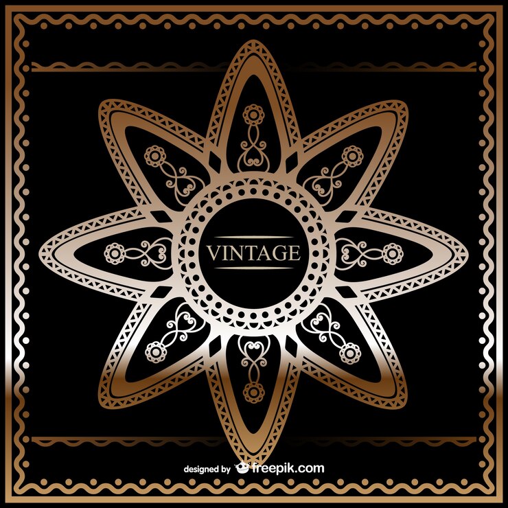 मुफ़्त वेक्टर decorative gold vintage vector