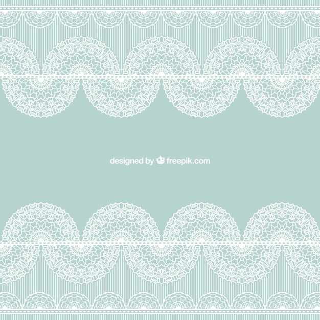 Free vector decorative lacy background