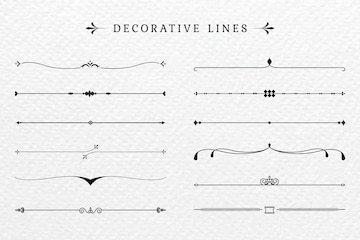 vertical decorative lines