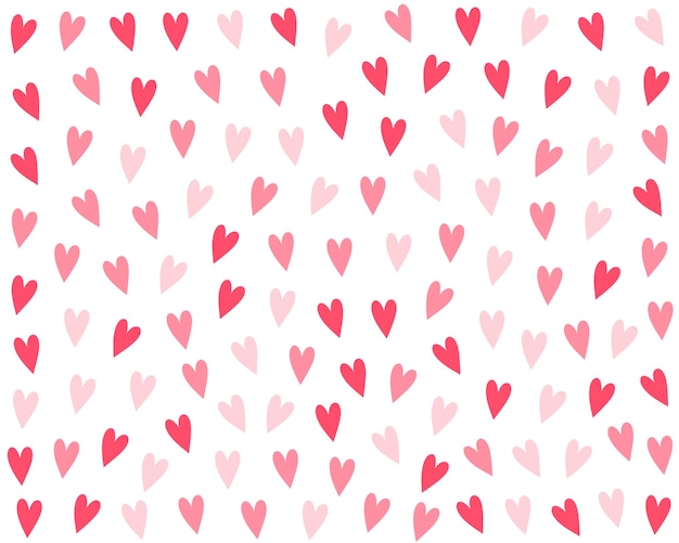 Free vector decorative love heart pattern backdrop a special message for couple