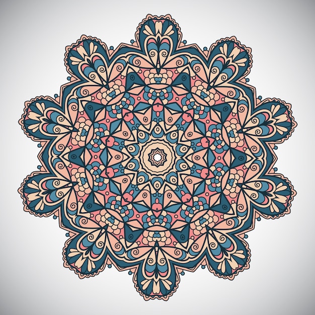 Free vector decorative mandala design
