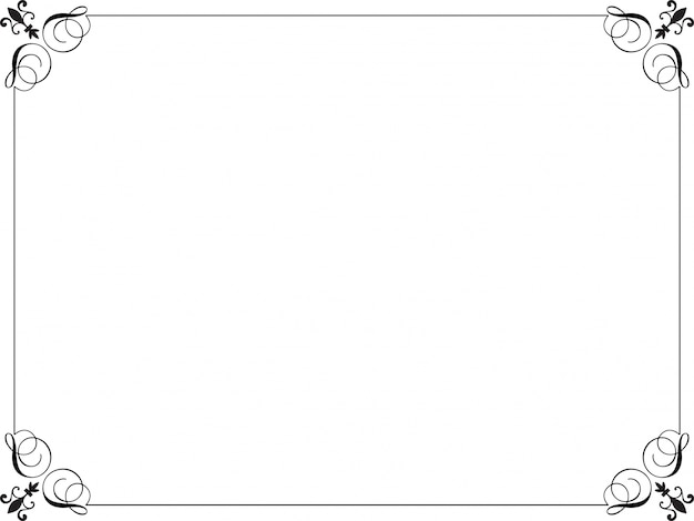 Page Border Template in Word - FREE Download