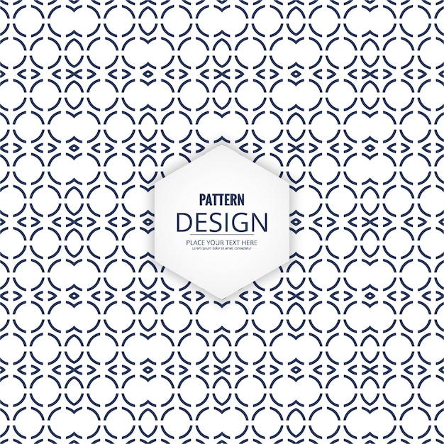 Free vector decorative pattern background