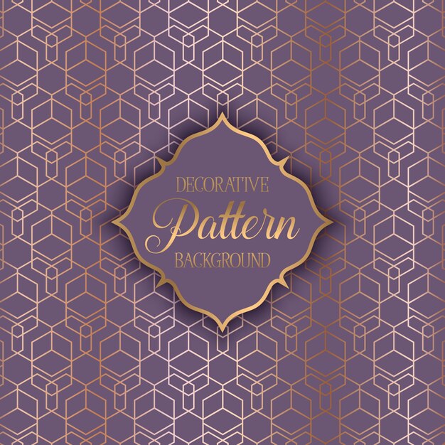 Decorative pattern background 