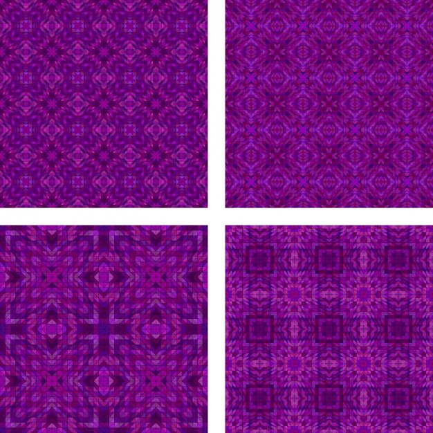 Free vector decorative patterns collection