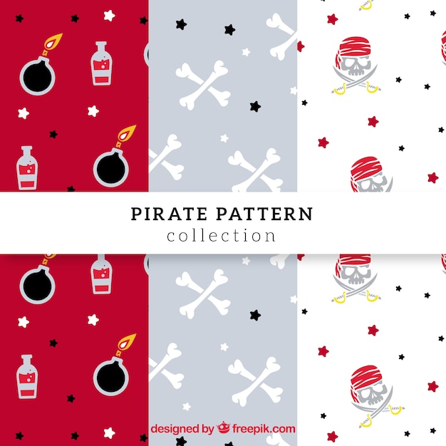 Decorative pirate patterns