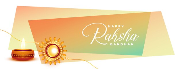 장식 raksha bandhan 축제 인사말 카드 템플릿