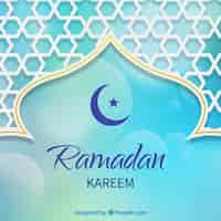 Free vector decorative ramadan background