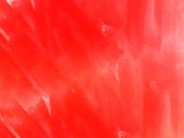 Decorative red watercolor texture design background