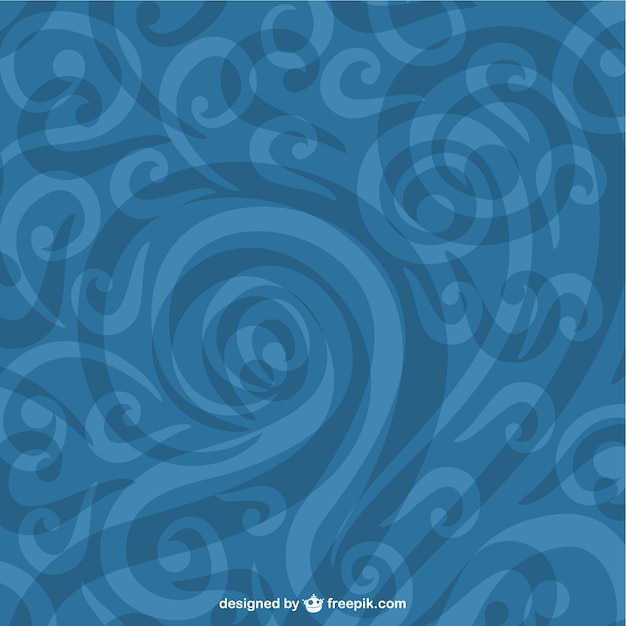 Decorative retro blue background