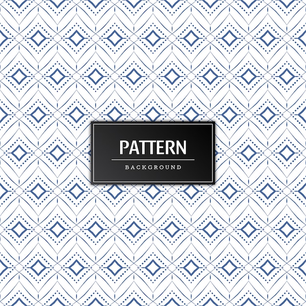 Decorative retro seamless pattern background