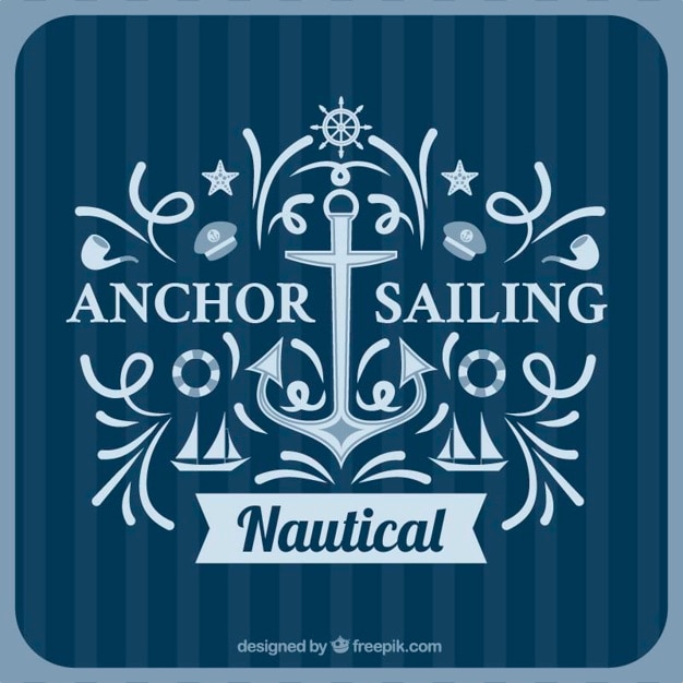 Decorative sailor background