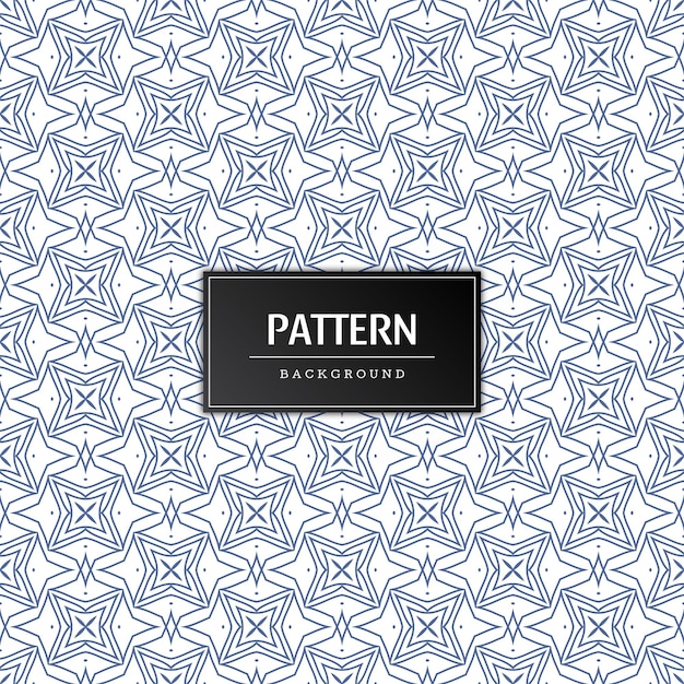 Decorative seamless pattern background vector