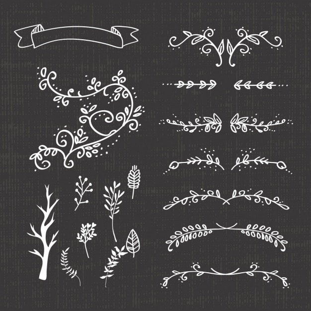 Free vector decorative separators collection