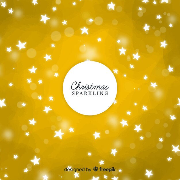 Decorative sparkling christmas background