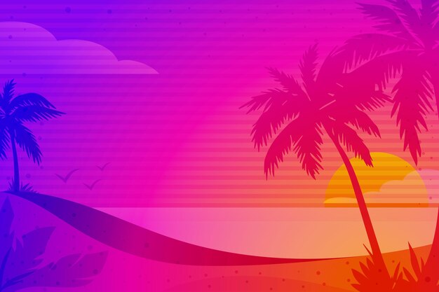 Decorative summer background