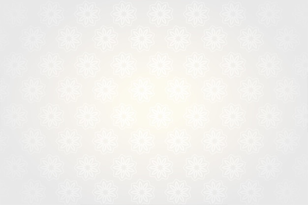 Decorative vintage white design background